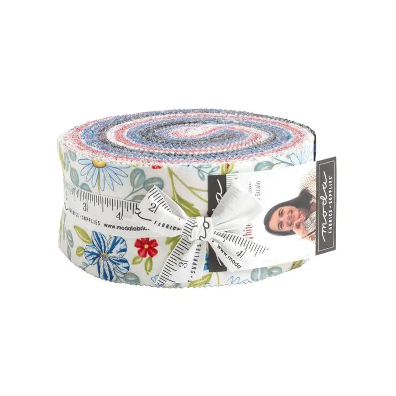 Red, White and Bloom Jelly Roll image 0